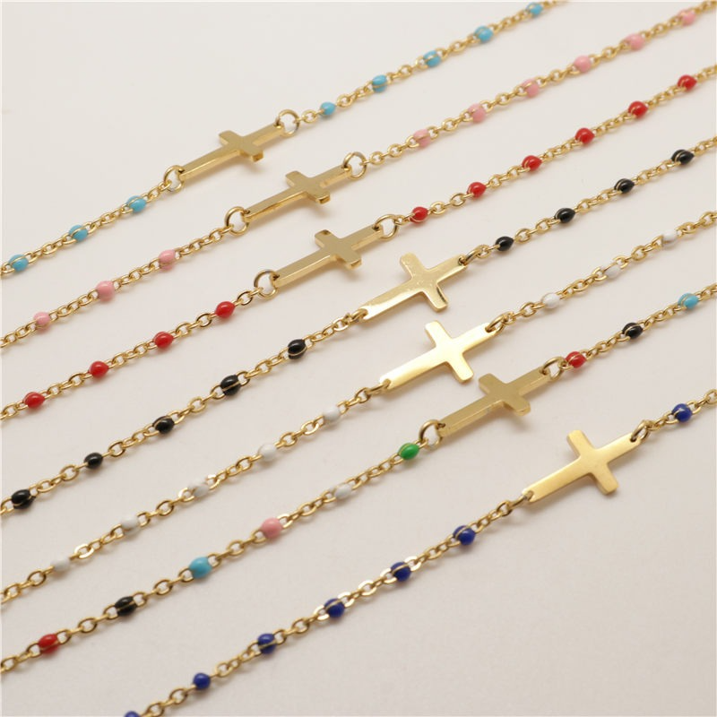 Cross Stainless Steel Bracelet